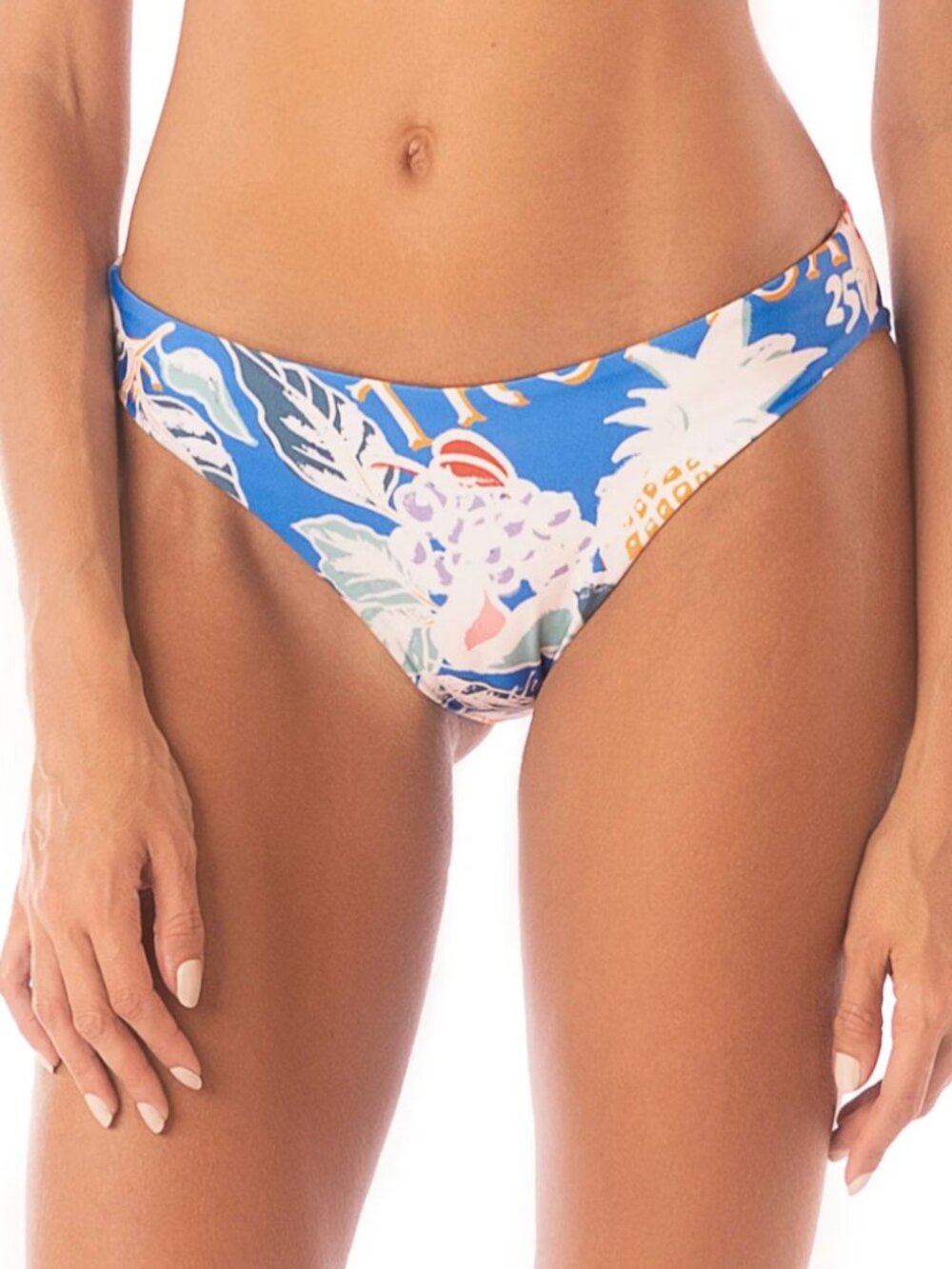NWT Maaji Tropical Bliss Sublimity Regular Rise Classic Bikini Bottom